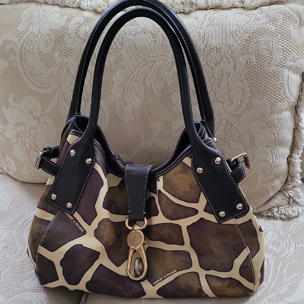 Dooney & Bourke Giraffe Print Handbag